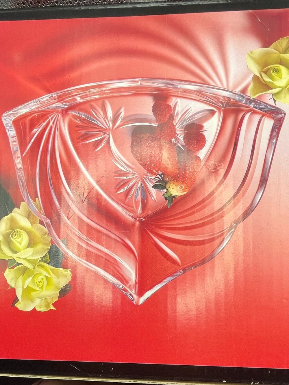 Soga Japan Decorative Serving Bowl - Clear